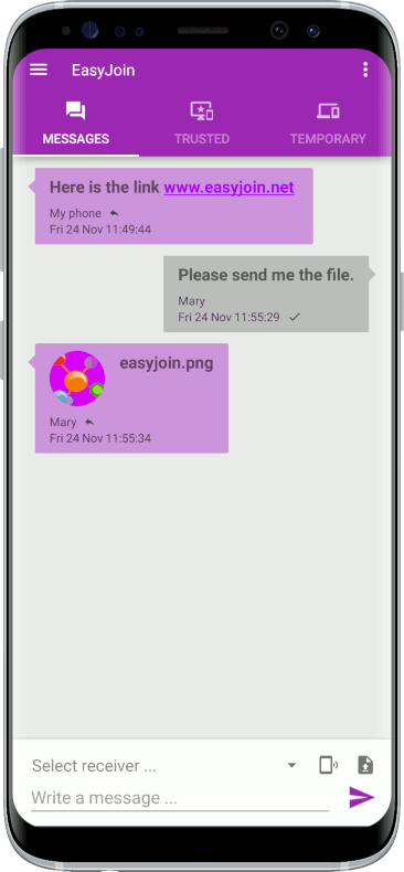 Peer-to-peer decentralized messaging